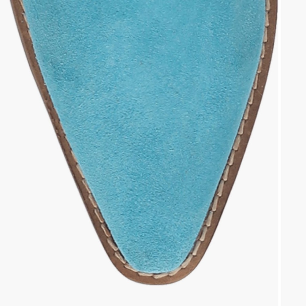 Dingo Turquoise Fringe Cowboy Boots - Picture 9 of 10